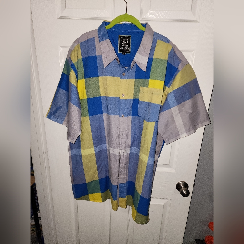 Men's Evolution Button Down 5XL